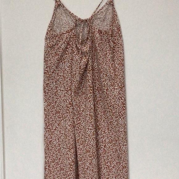 Old Navy Leopard Print Slip Dress Size Large with Side Slit - Picture 4 of 8